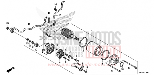 DEMARREUR CBR500RAM de 2021